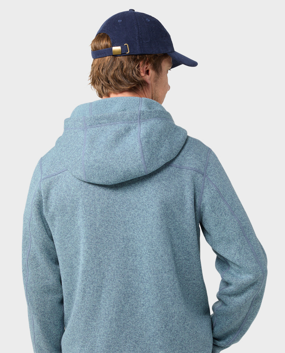 Sweat à capuche polaire homme