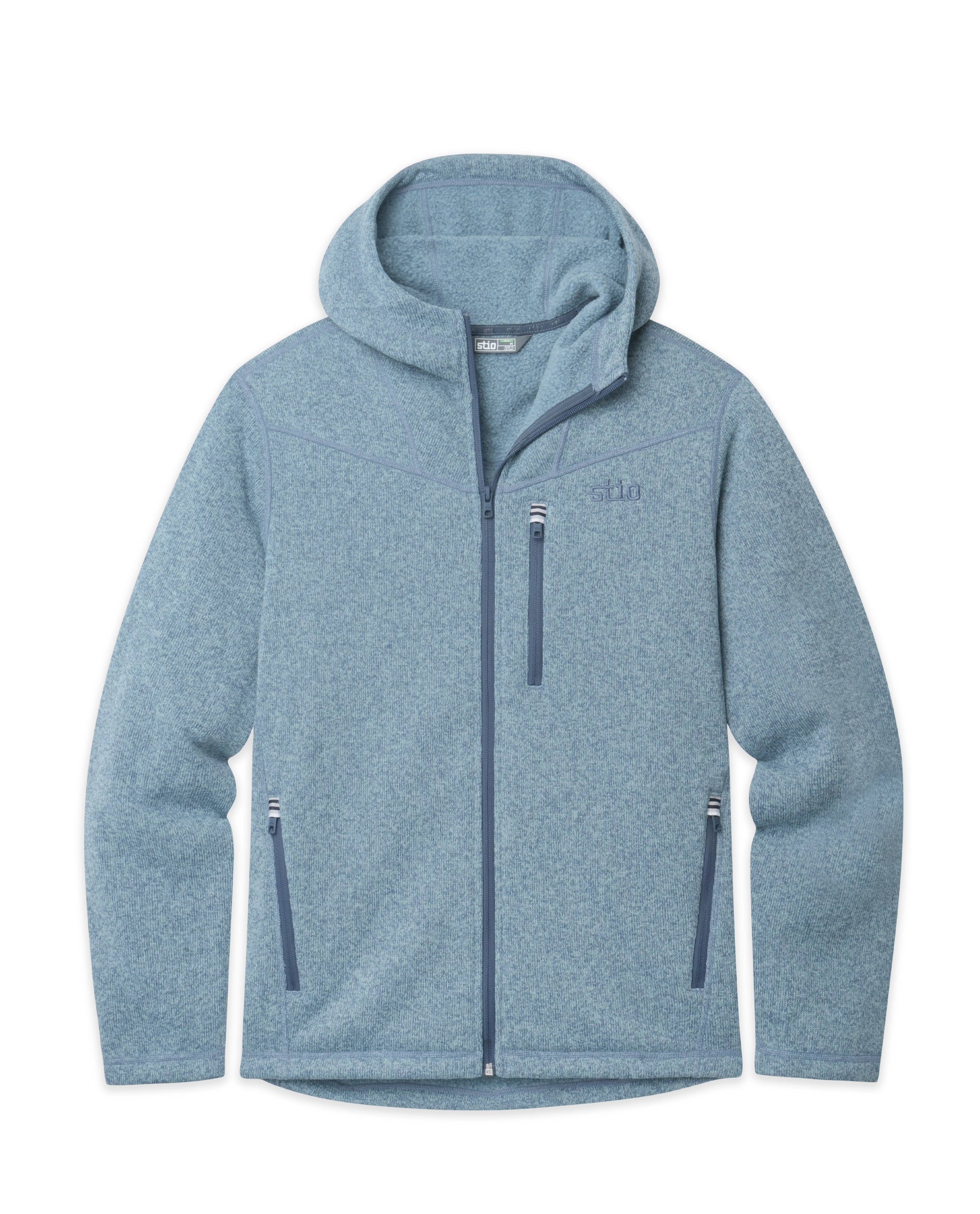 Sweat à capuche polaire homme