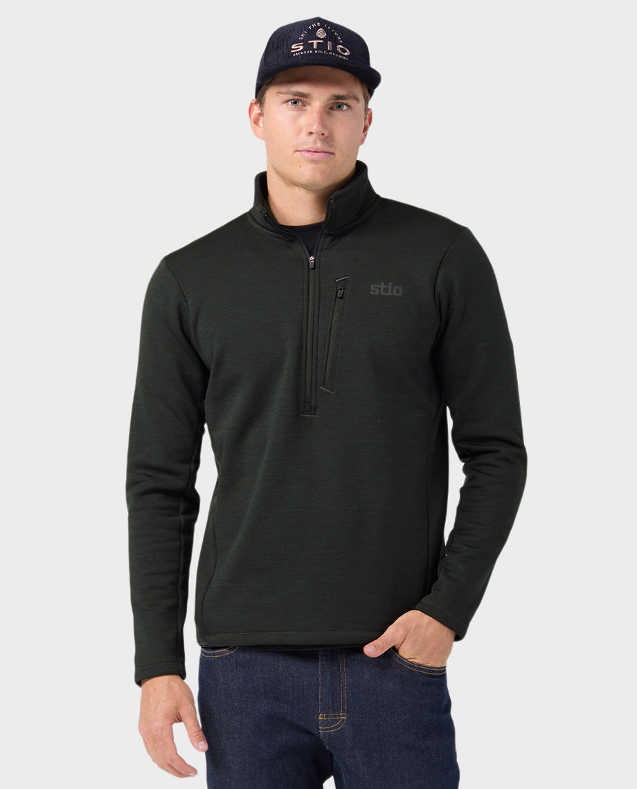 Pulls mi-zippés Power Stretch pour homme