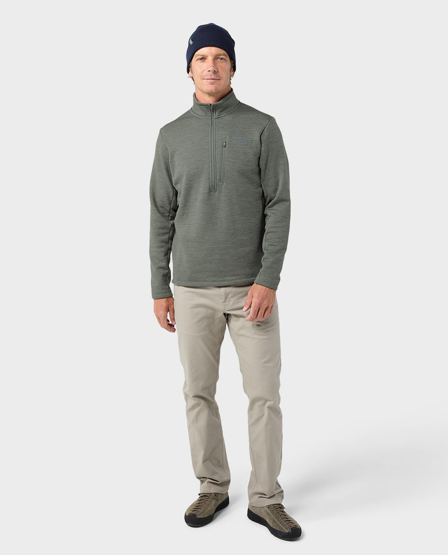 Pulls mi-zippés Power Stretch pour homme