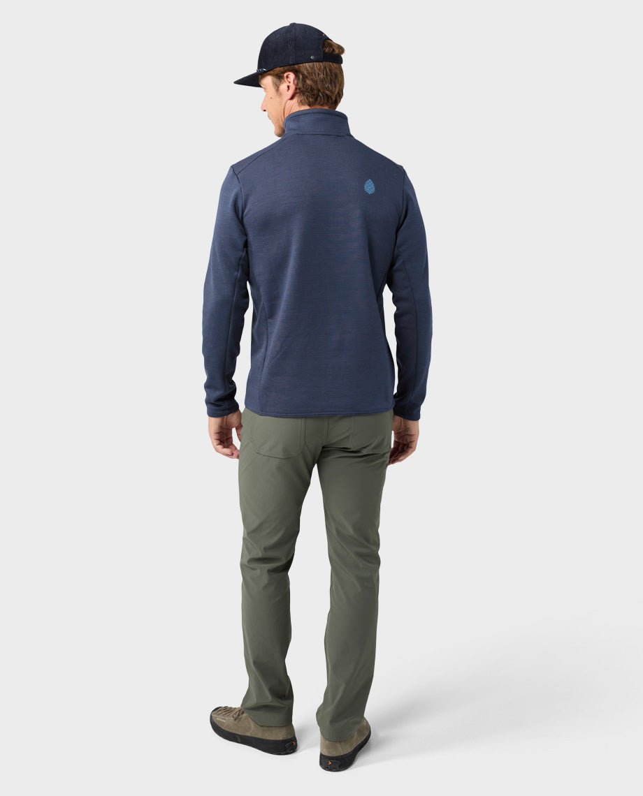 Pulls mi-zippés Power Stretch pour homme