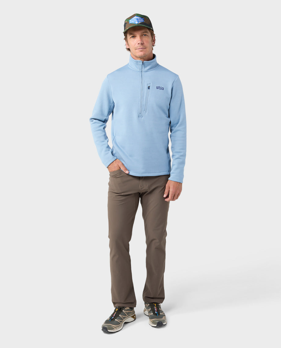 Pulls mi-zippés Power Stretch pour homme