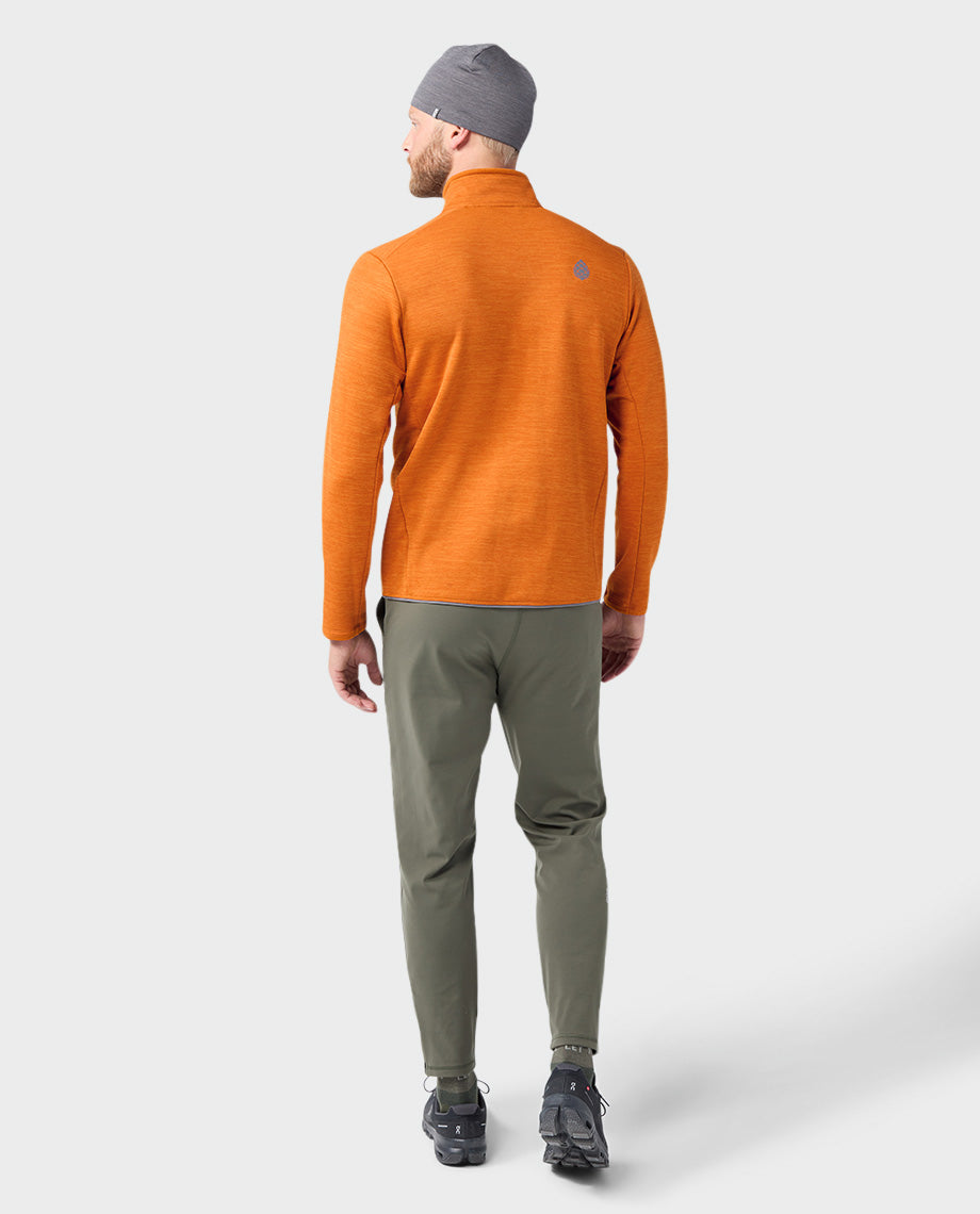 Pulls mi-zippés Power Stretch pour homme