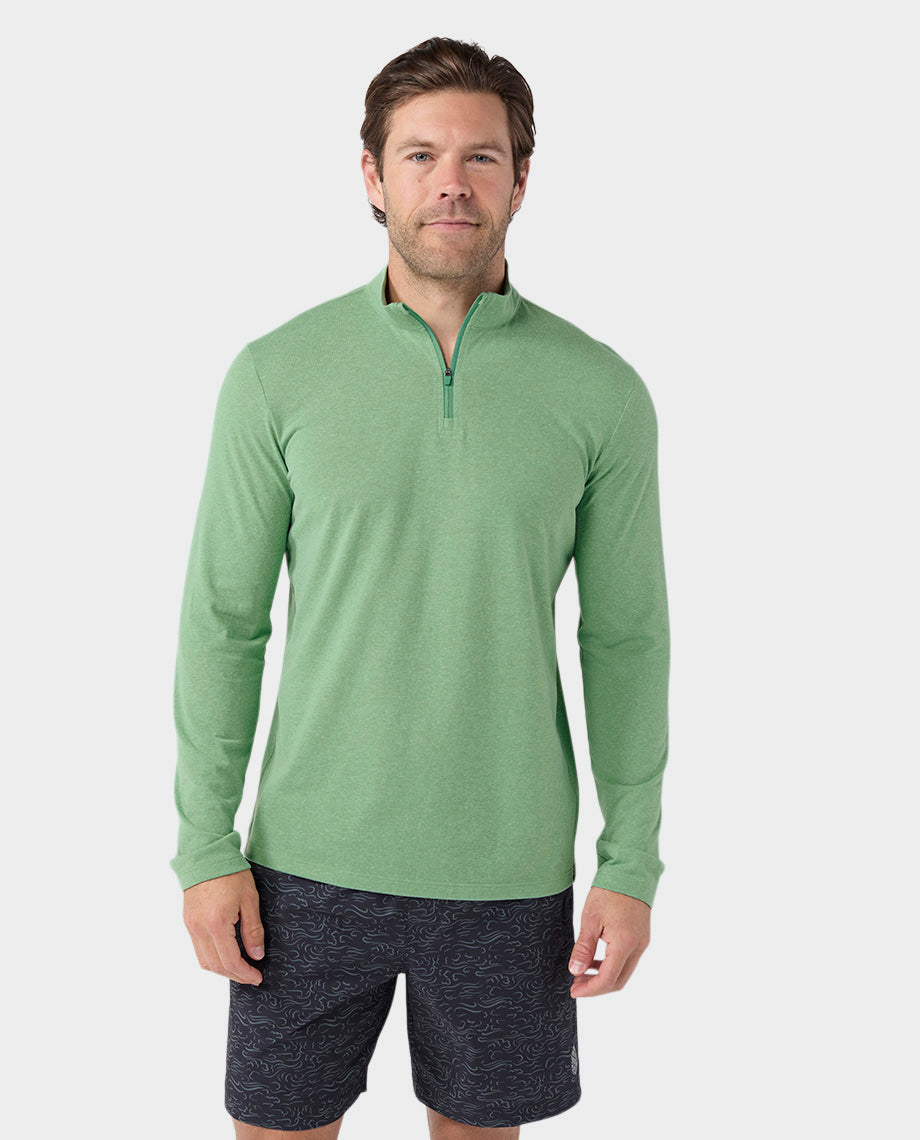 Demi-zip homme