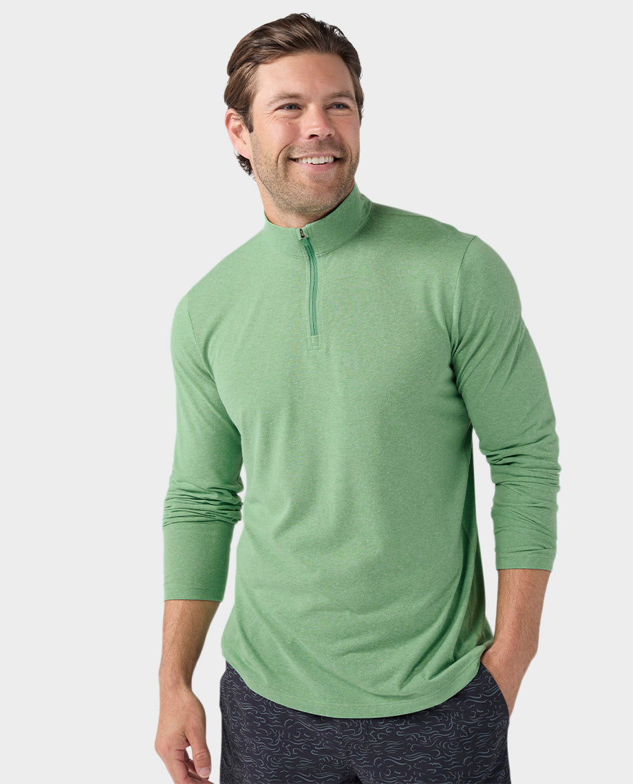 Demi-zip homme