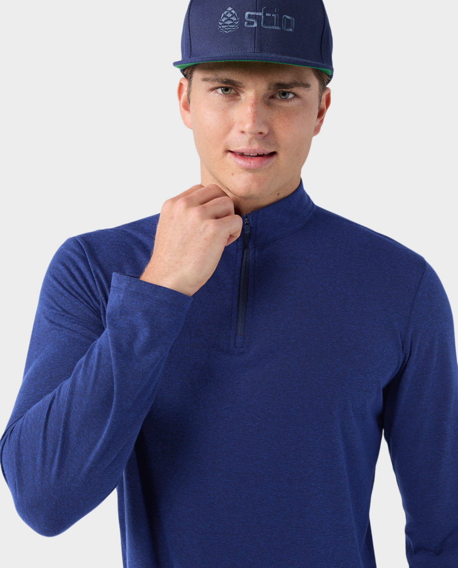 Demi-zip homme