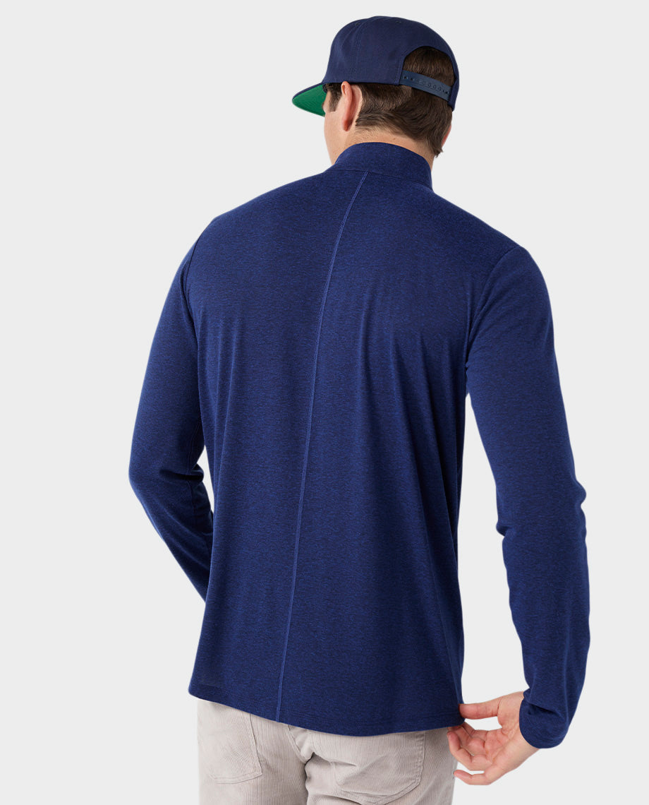Demi-zip homme