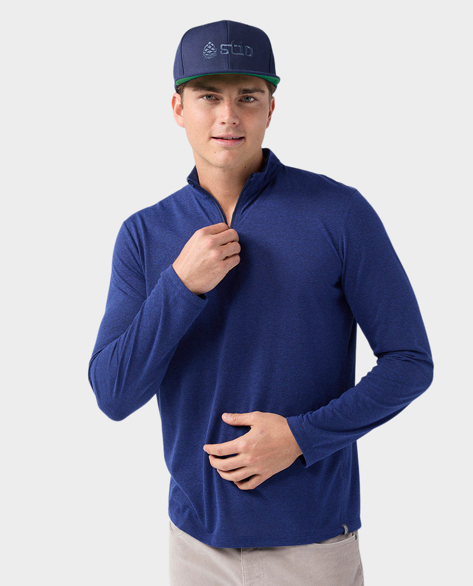 Demi-zip homme