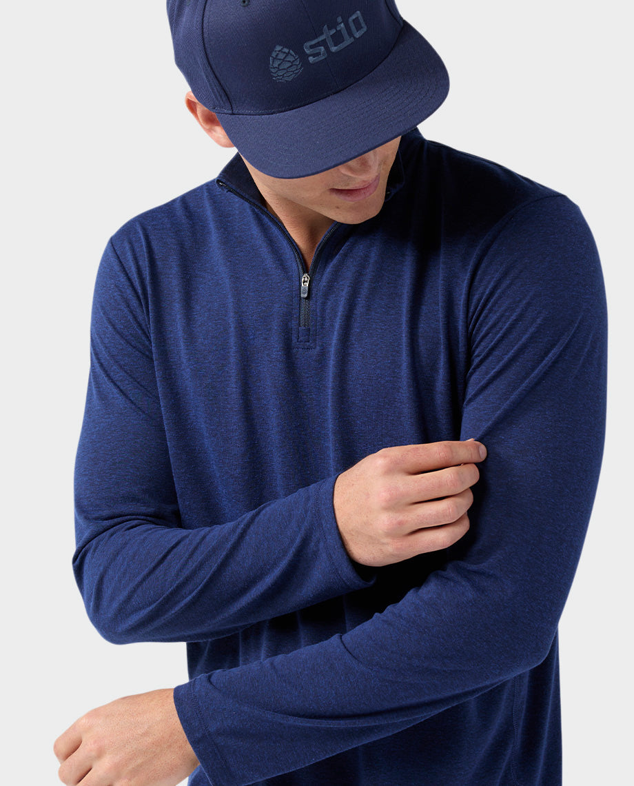 Demi-zip homme