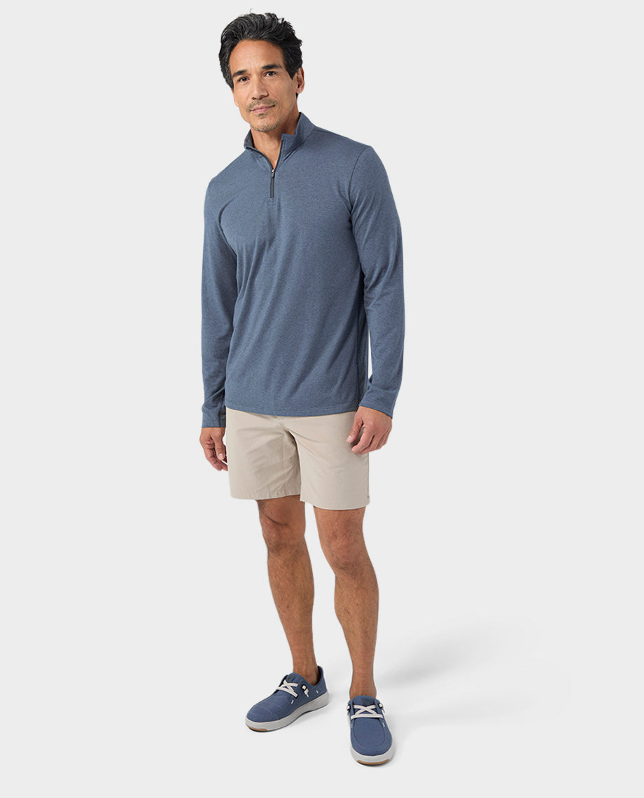 Demi-zip homme