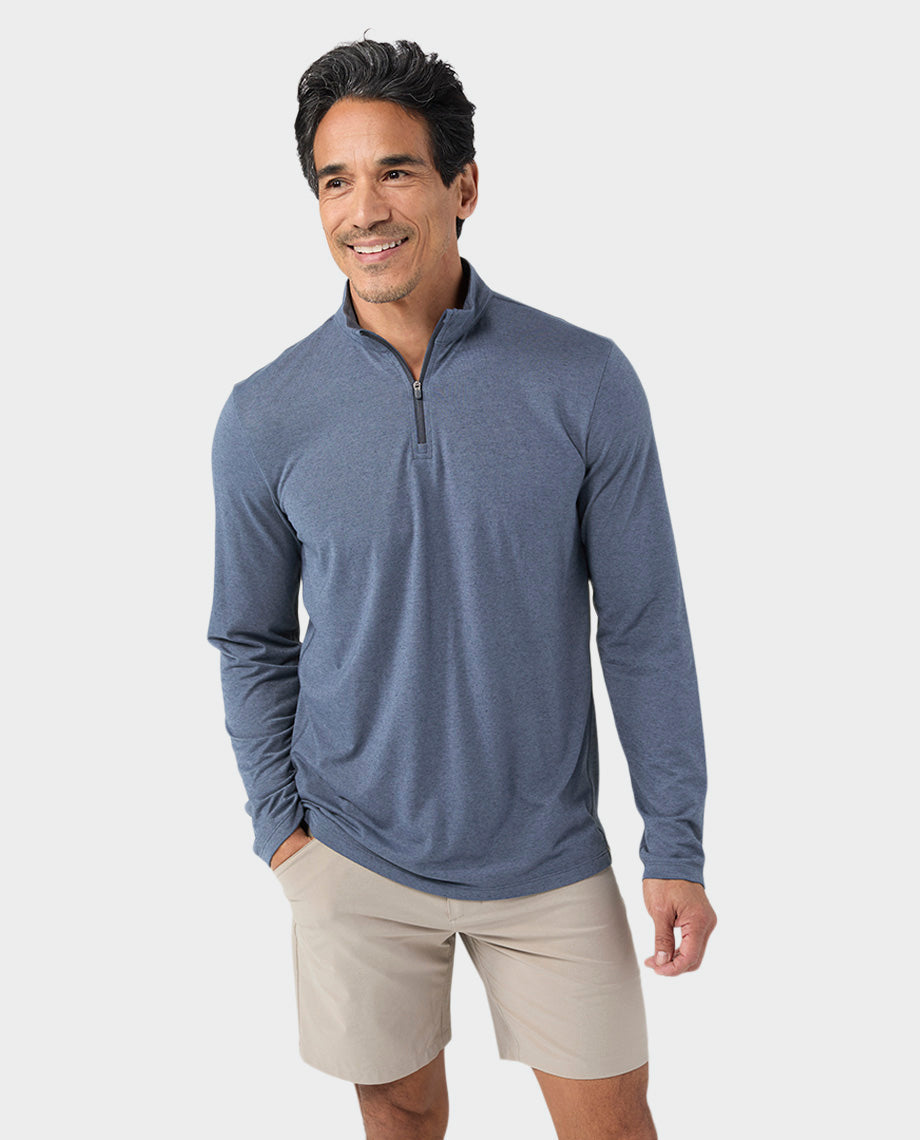 Demi-zip homme
