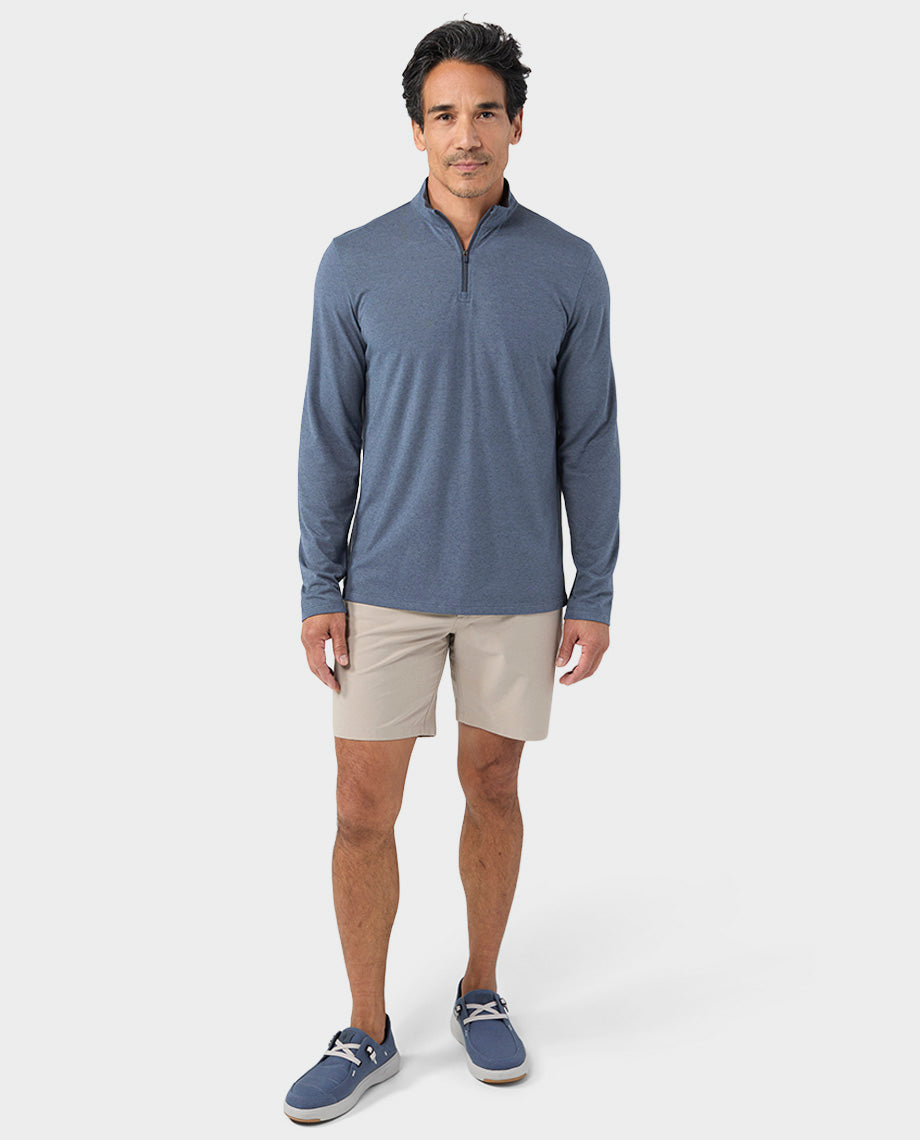Demi-zip homme