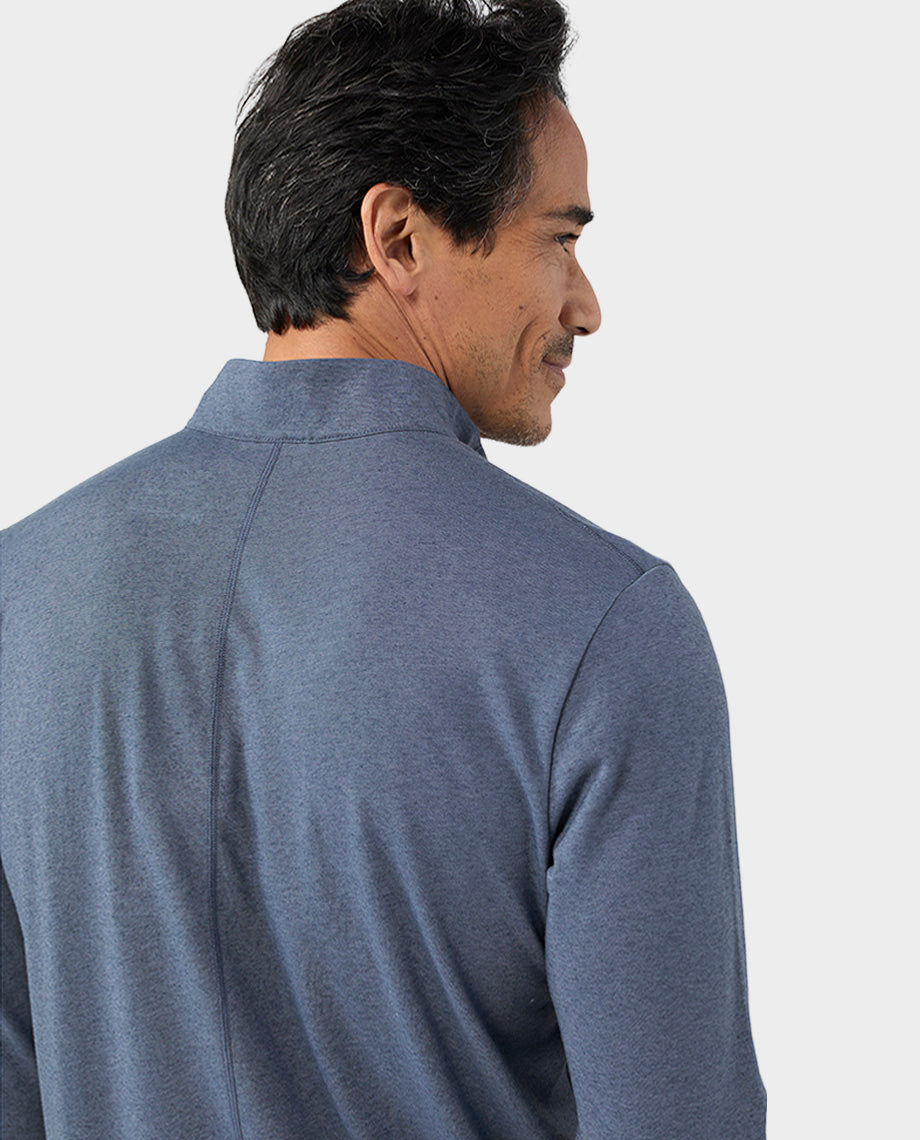 Demi-zip homme