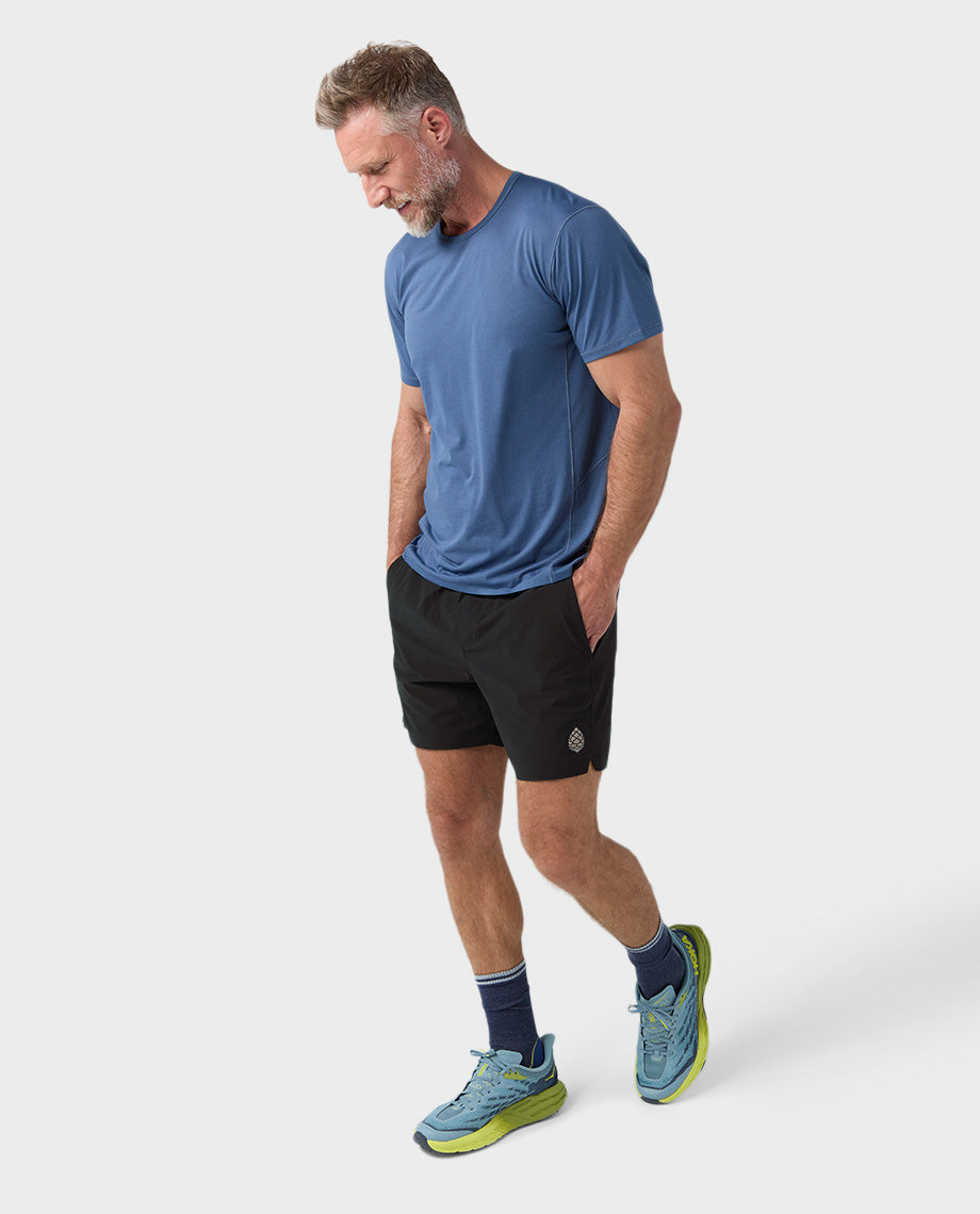 Short de randonnée doublé pour hommes - 5