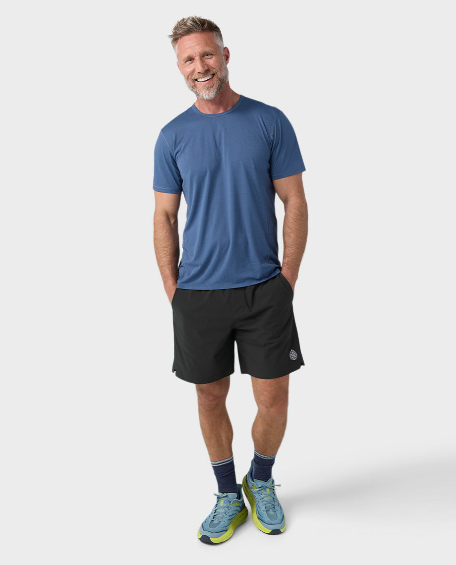 Short de randonnée doublé pour hommes - 7
