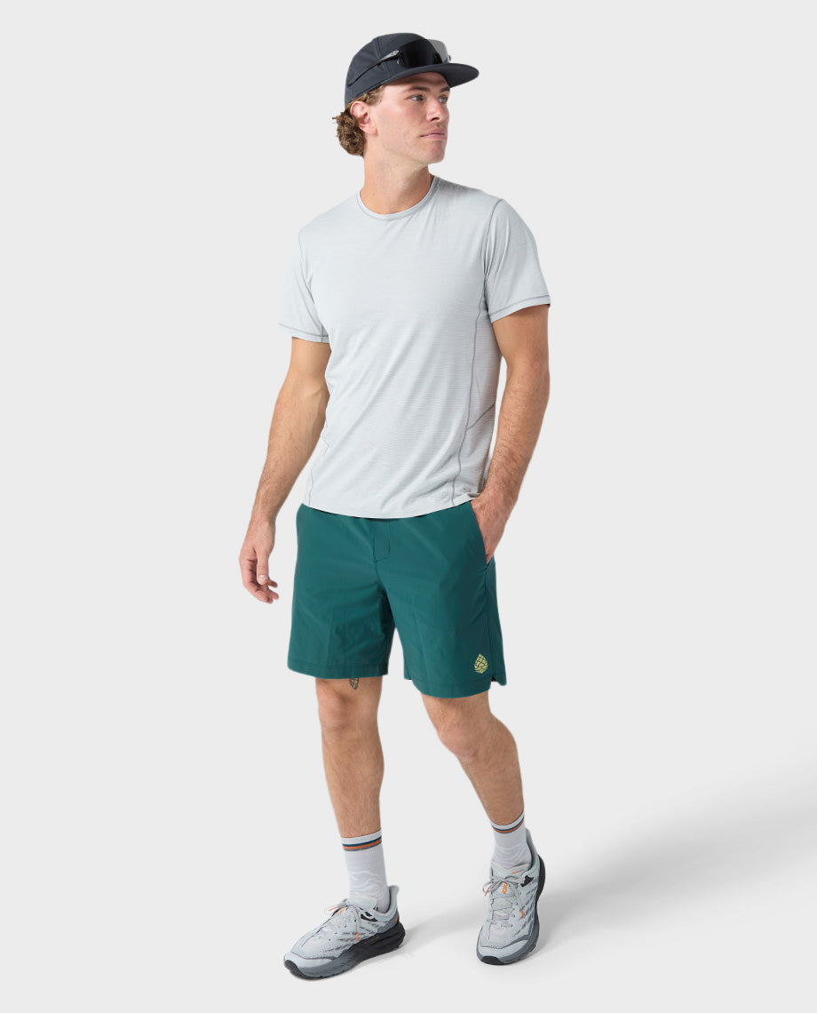 Short de randonnée doublé pour hommes - 7