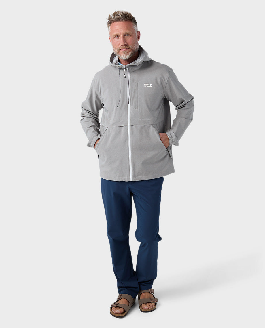 Veste à Capuche Déperlante pour Homme