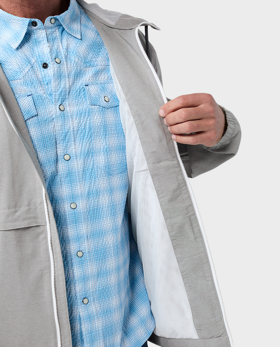 Veste à Capuche Déperlante pour Homme