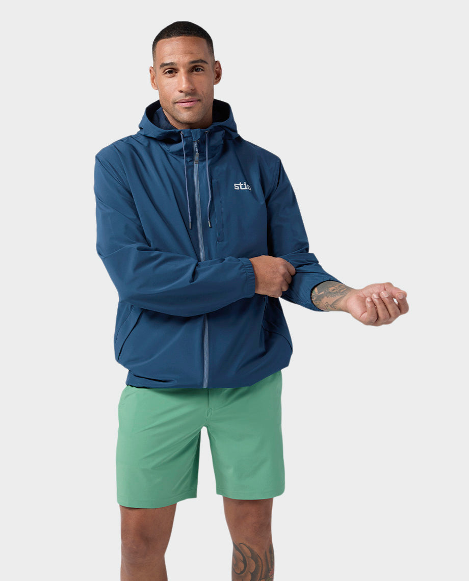 Veste à Capuche Déperlante pour Homme
