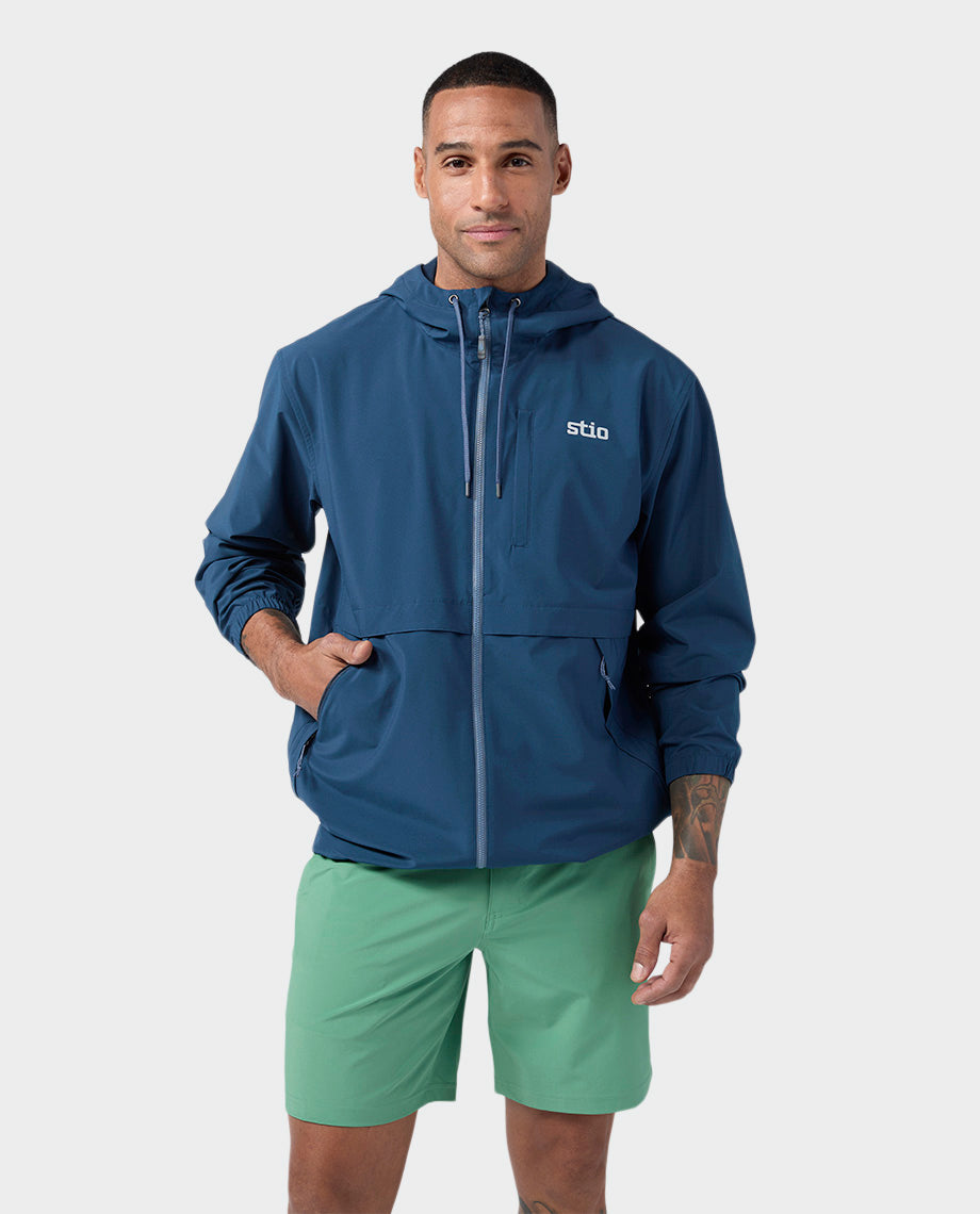 Veste à Capuche Déperlante pour Homme