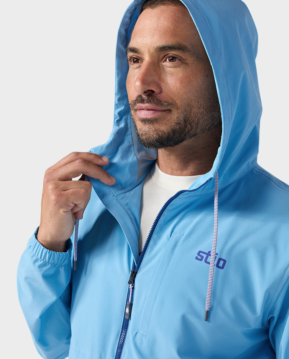 Veste à Capuche Déperlante pour Homme