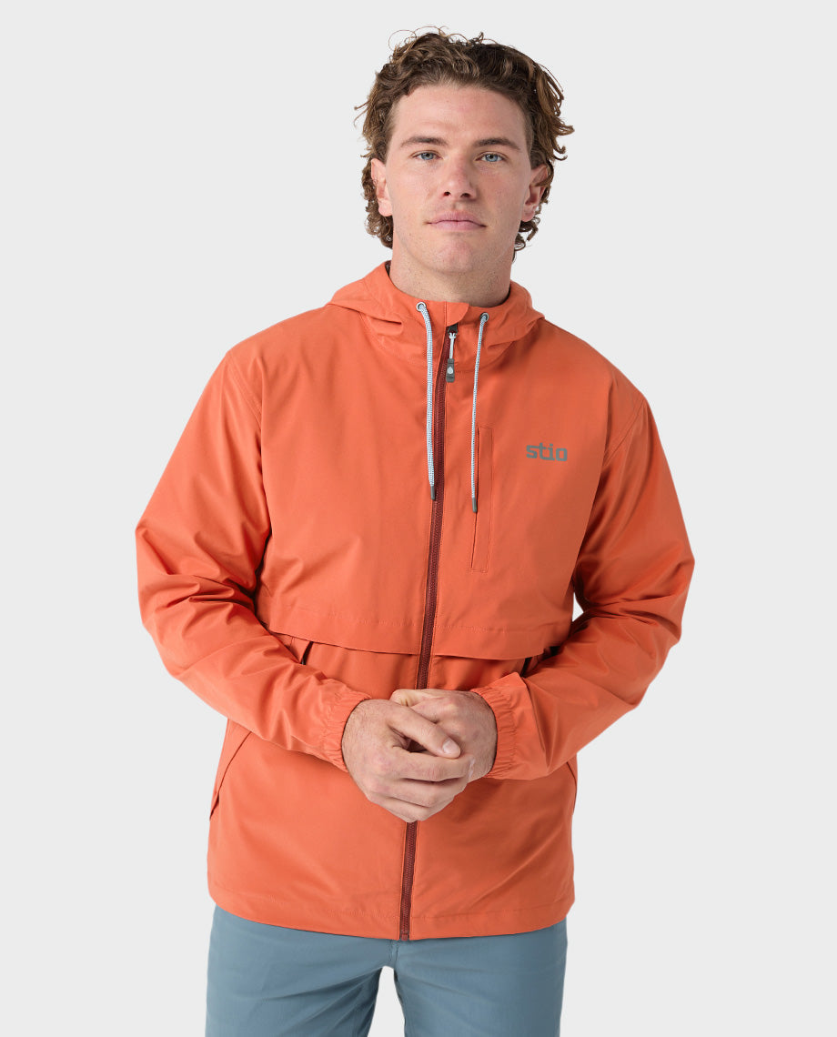 Veste à Capuche Déperlante pour Homme