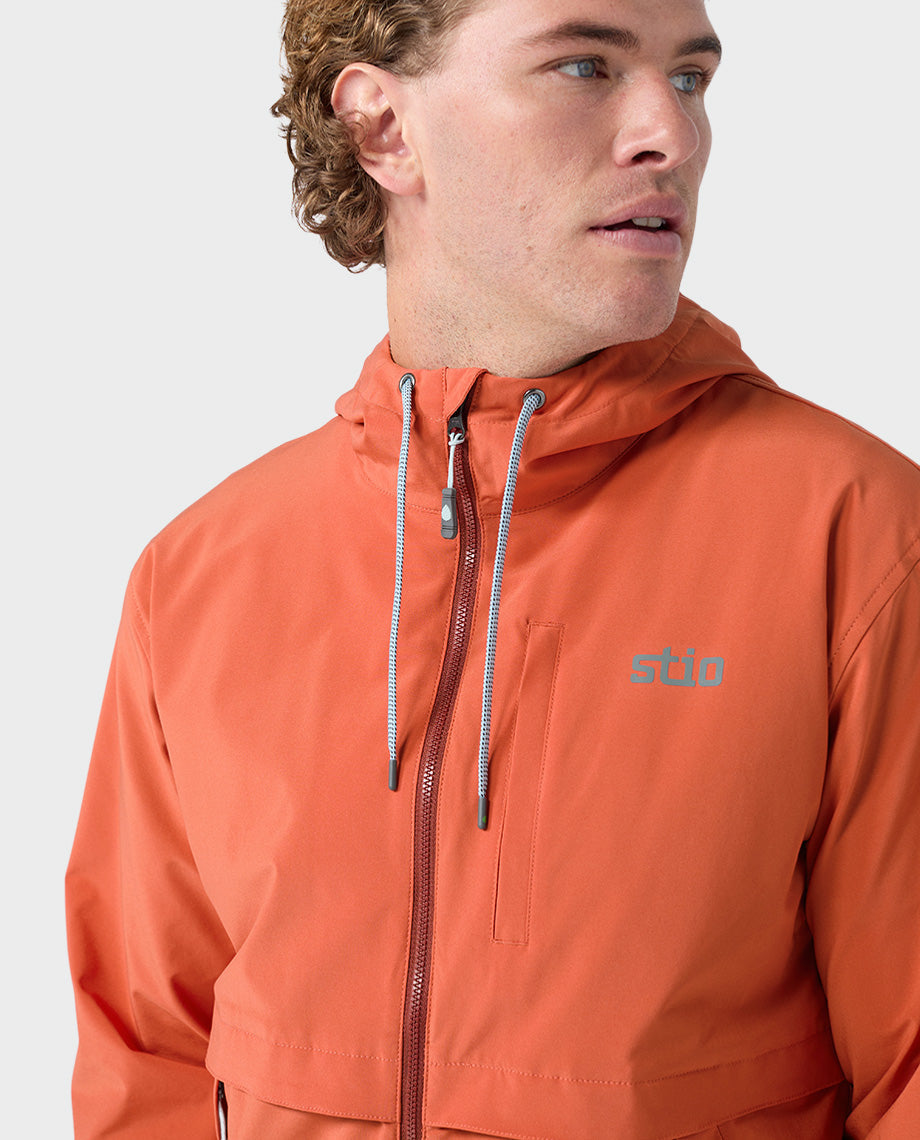Veste à Capuche Déperlante pour Homme