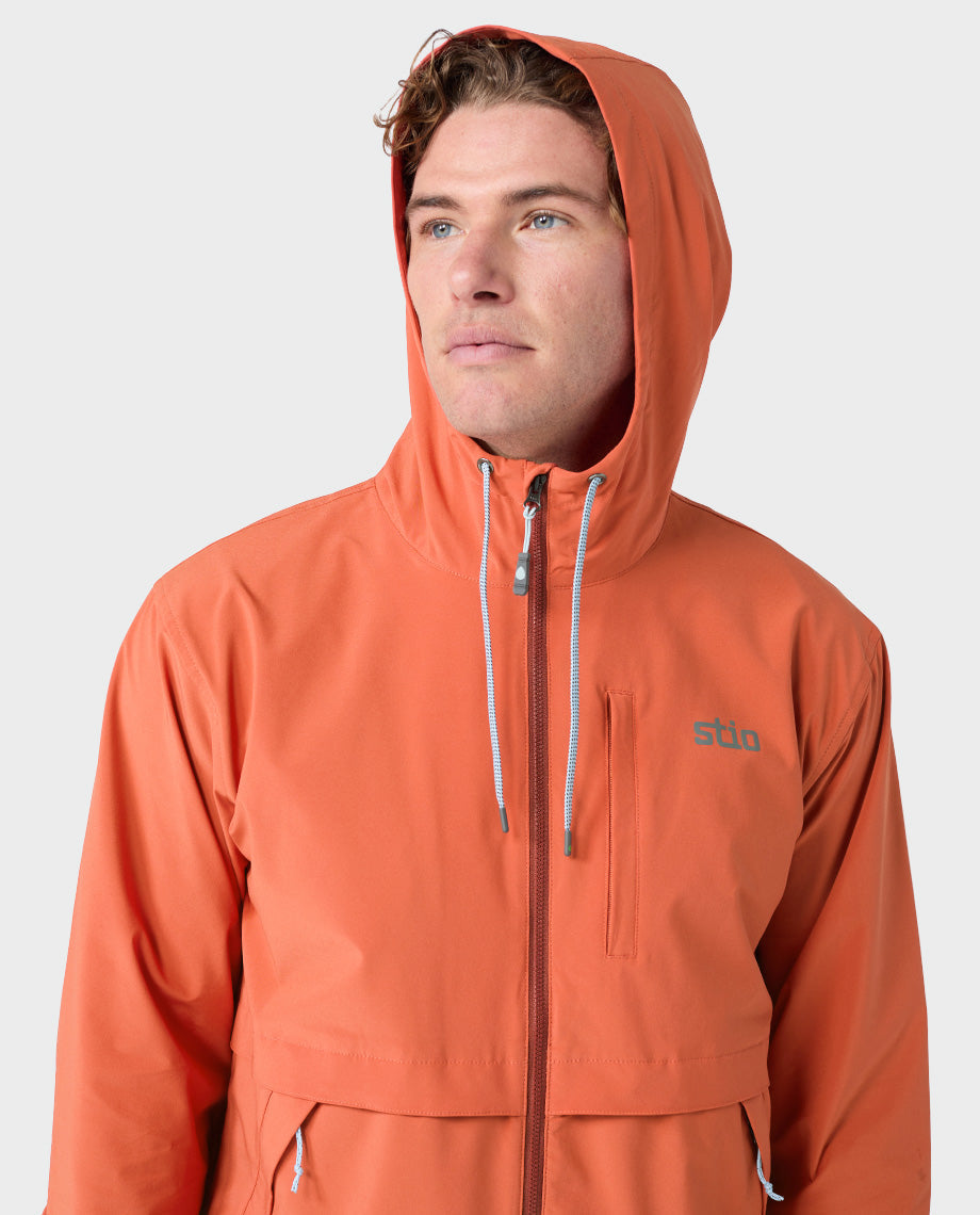 Veste à Capuche Déperlante pour Homme