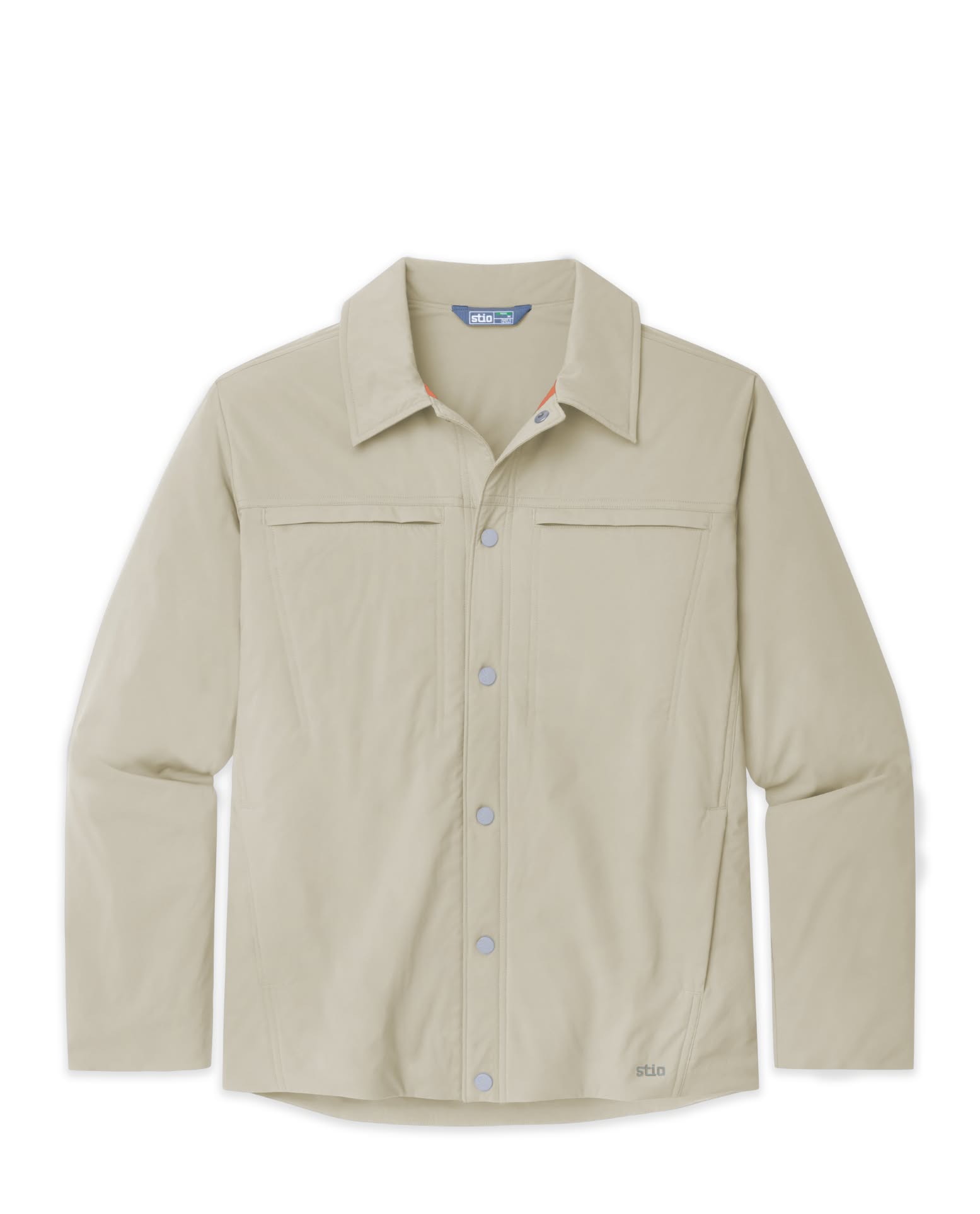 Chemise boutonnée isolée pour hommes