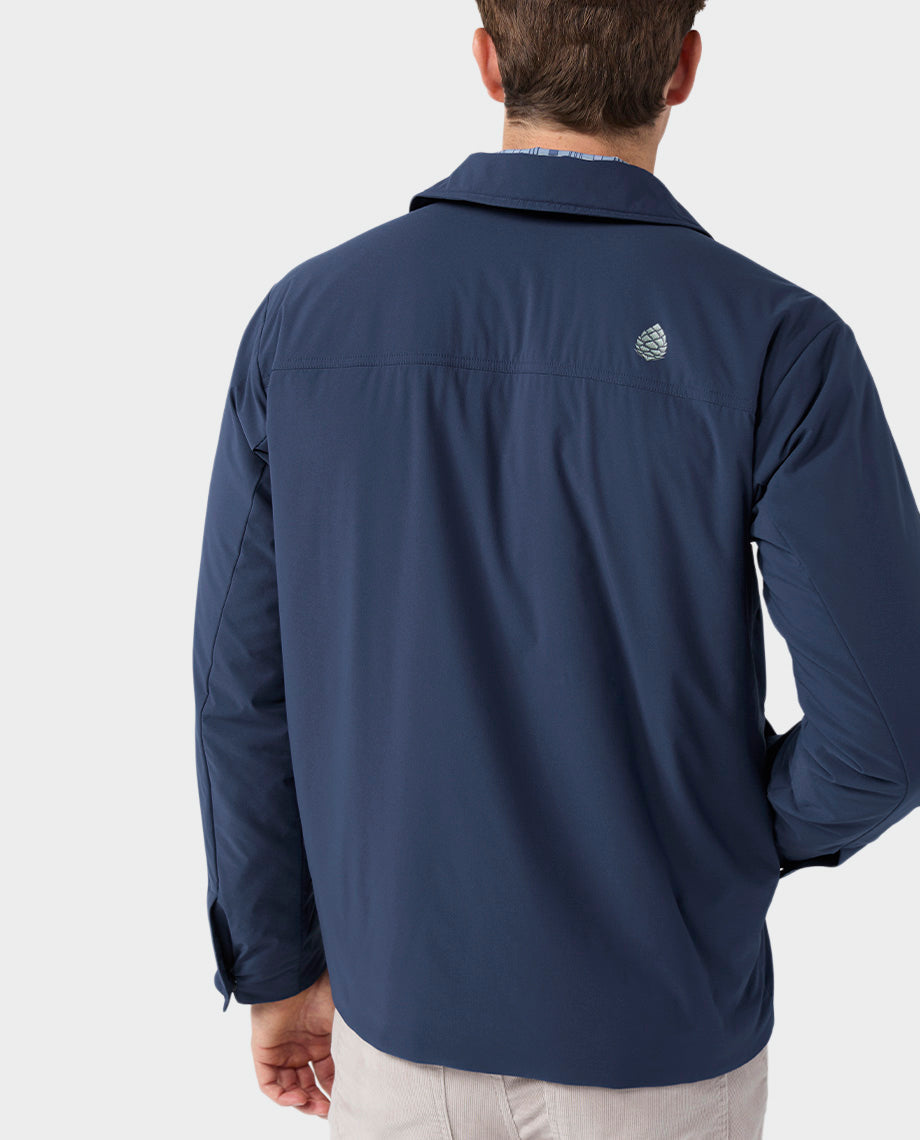 Chemise boutonnée isolée pour hommes
