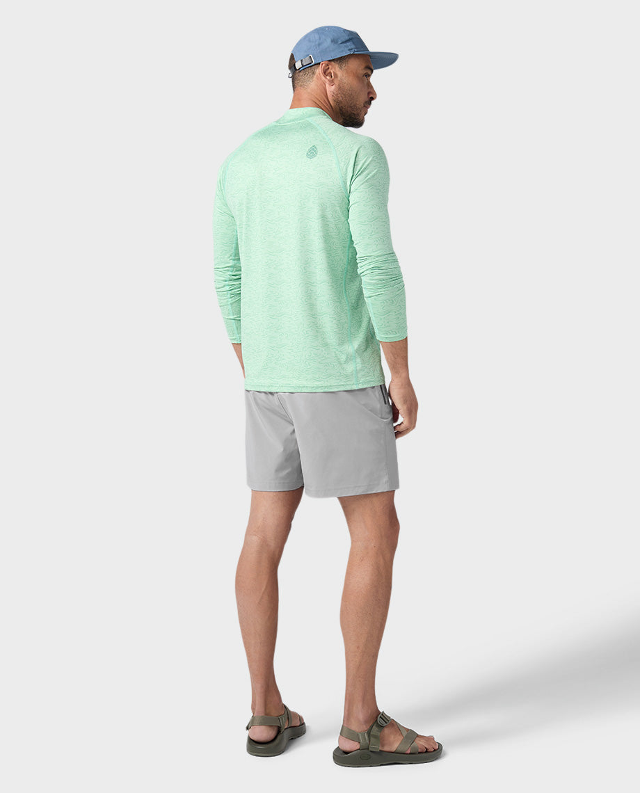Short de bain doublé pour hommes - 5