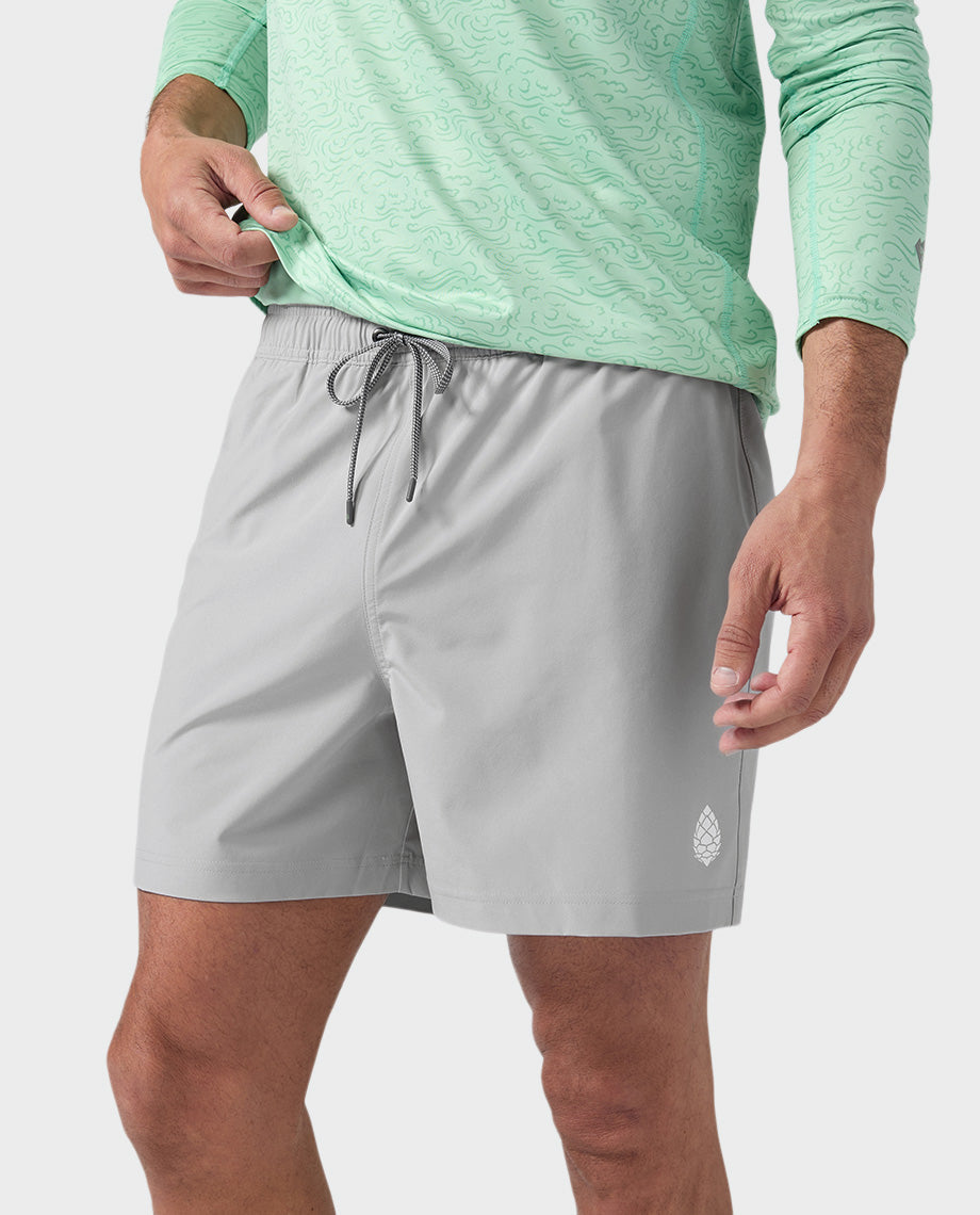 Short de bain doublé pour hommes - 5
