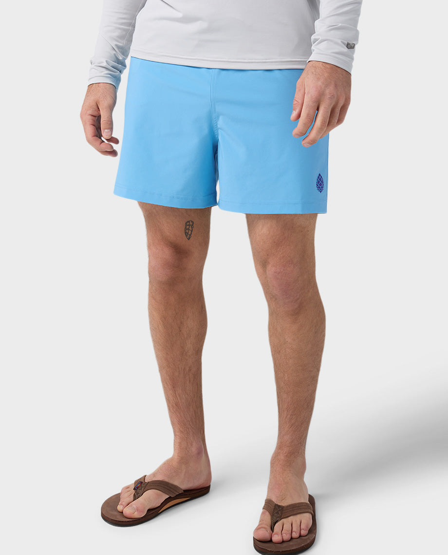 Short de bain doublé pour hommes - 5
