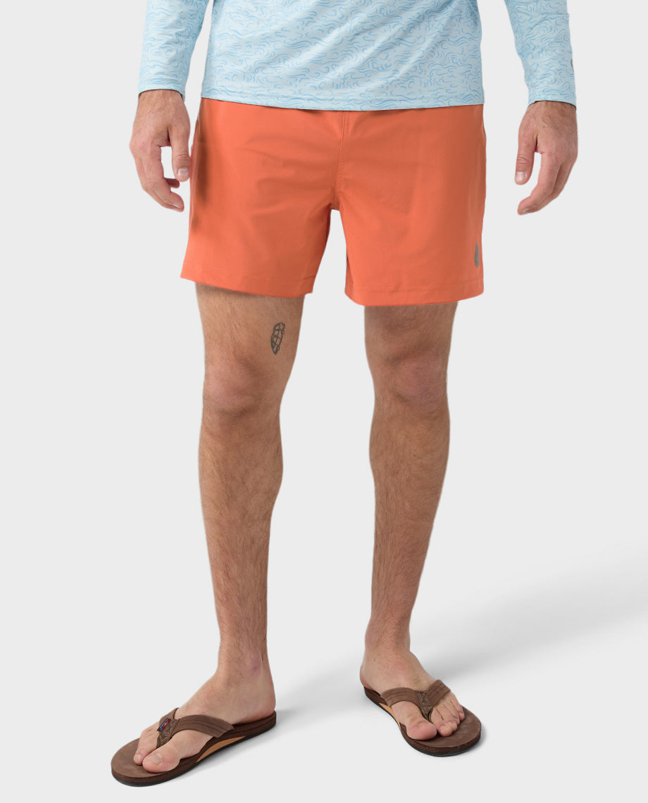 Short de bain doublé pour hommes - 5