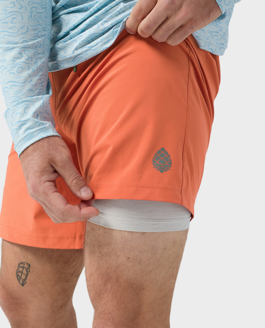 Short de bain doublé pour homme - 7