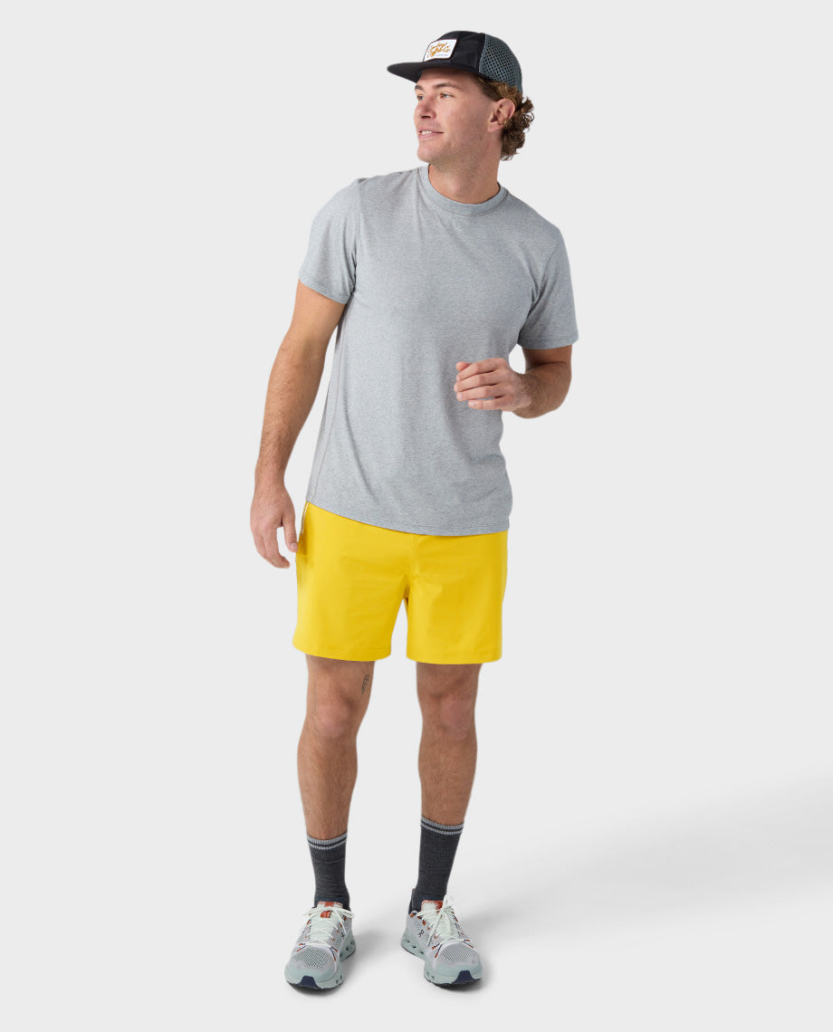 Short de bain doublé pour hommes - 5