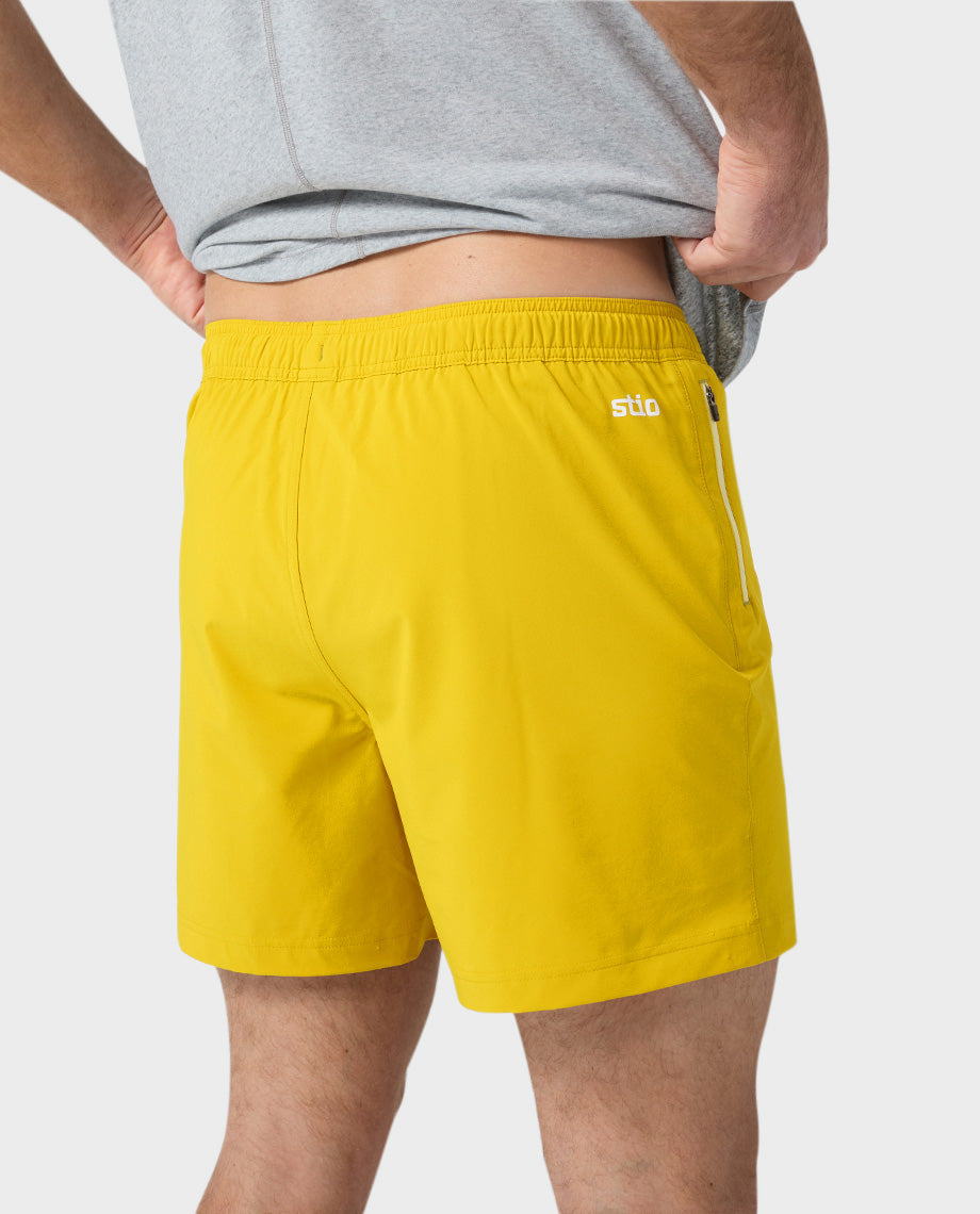 Short de bain doublé pour hommes - 5
