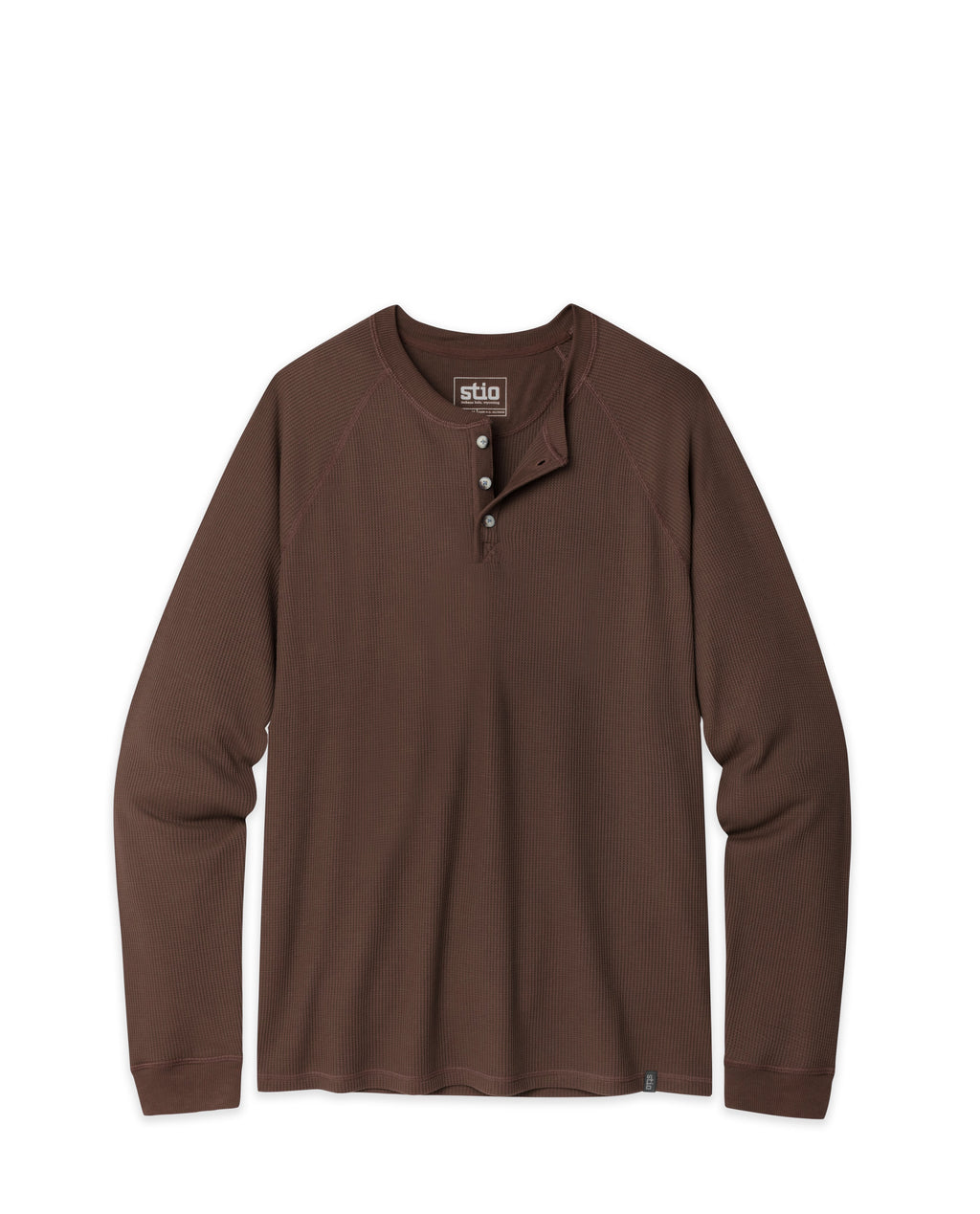 Henley gaufré pour homme