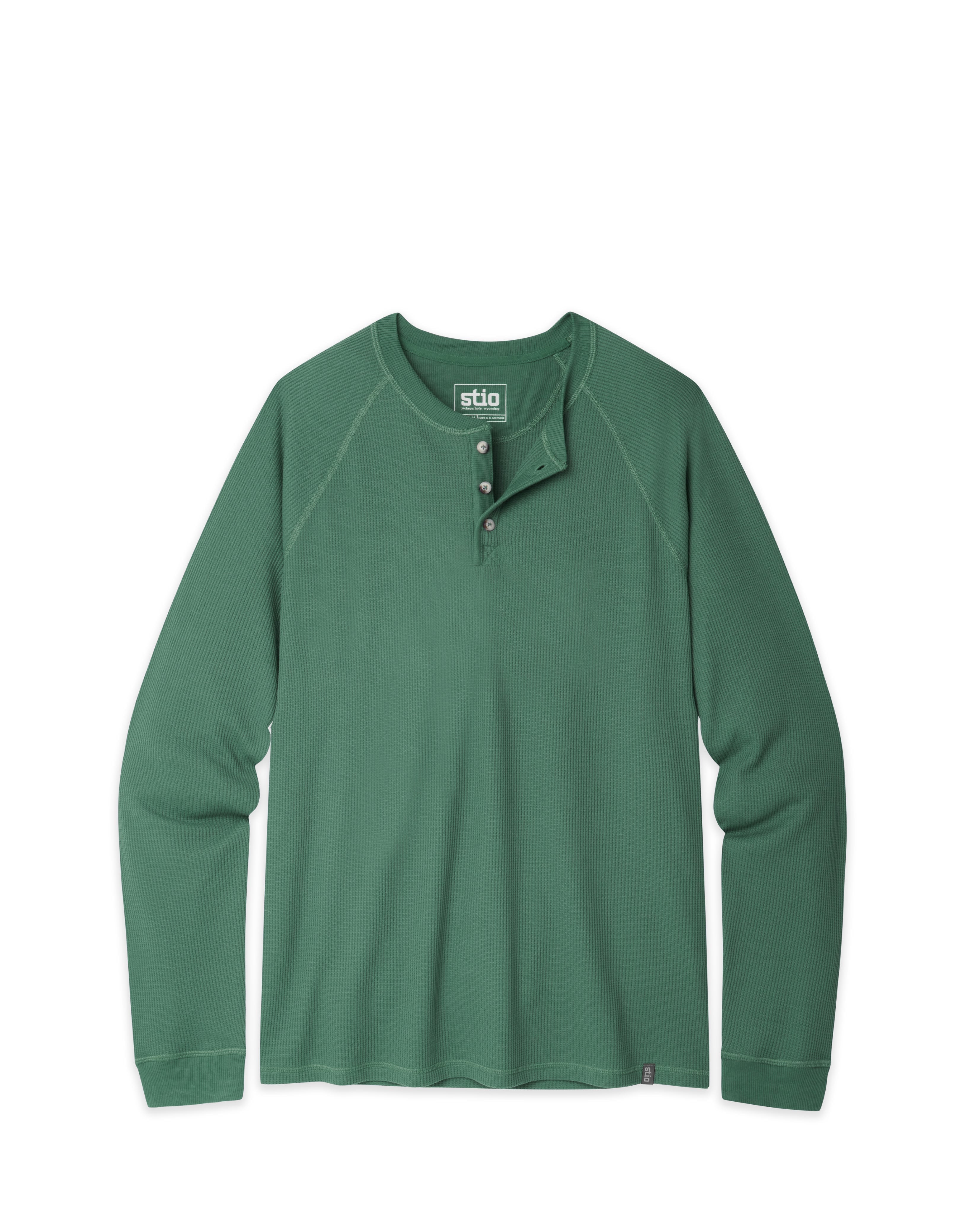 Henley gaufré pour homme