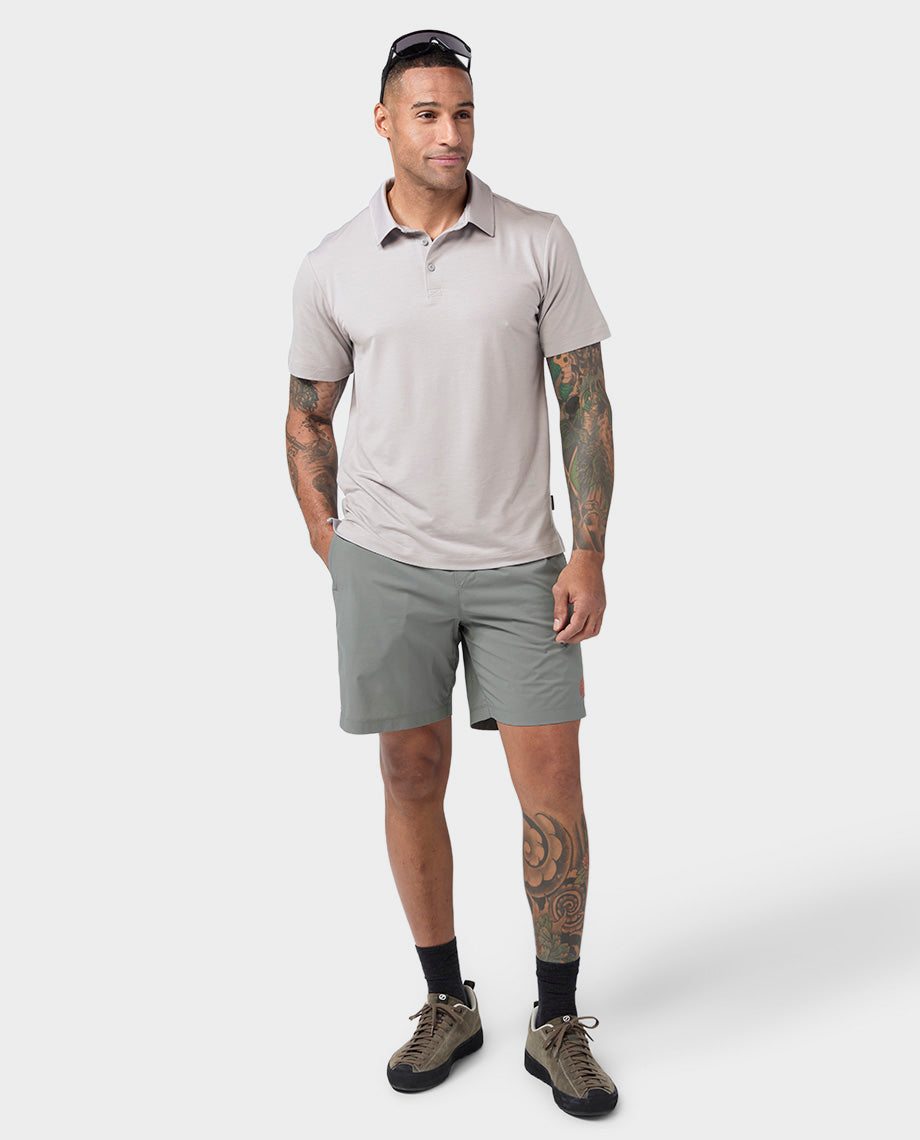Polo Mérinos Léger Homme MC