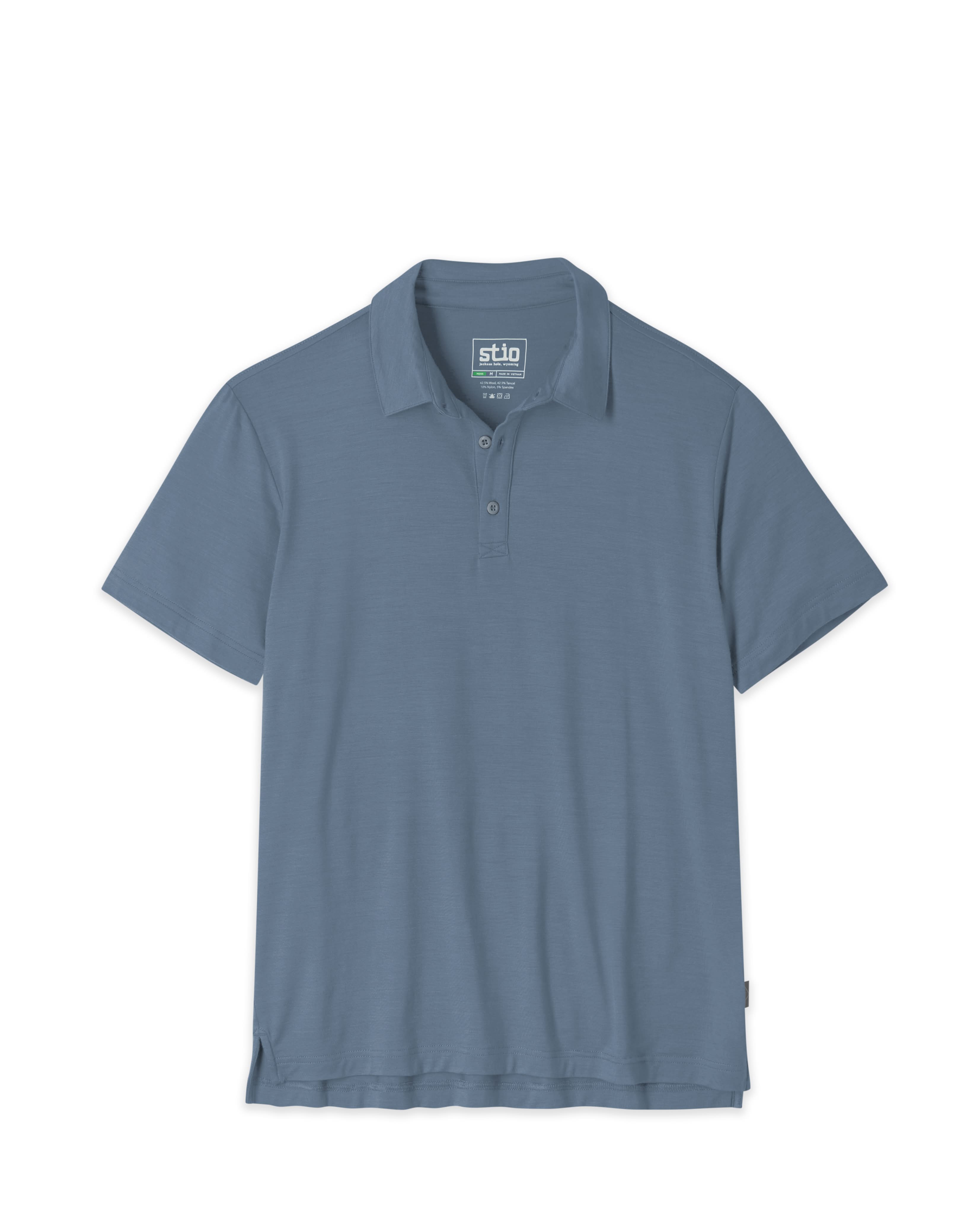 Polo Mérinos Léger Homme MC