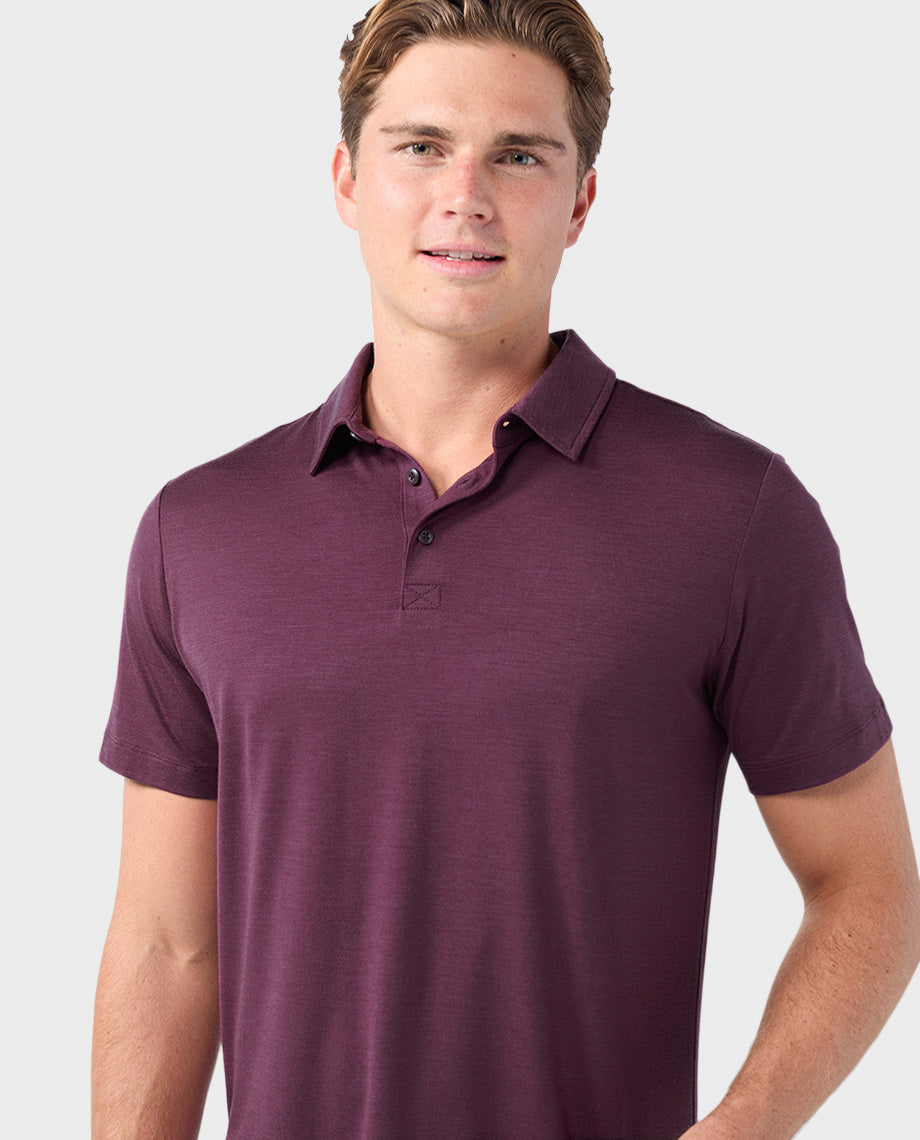 Polo Mérinos Léger Homme MC