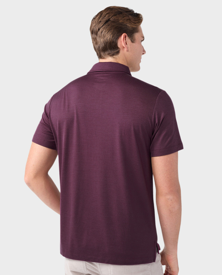Polo Mérinos Léger Homme MC