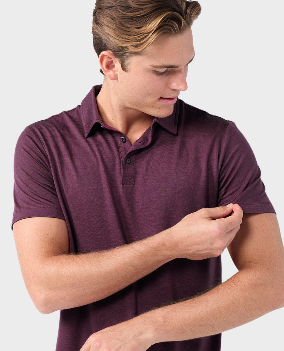 Polo Mérinos Léger Homme MC
