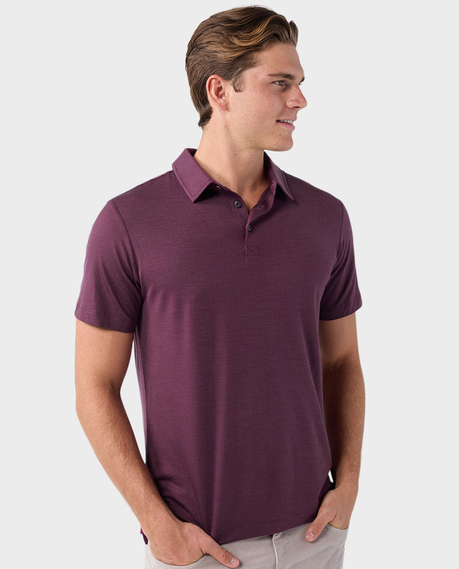 Polo Mérinos Léger Homme MC