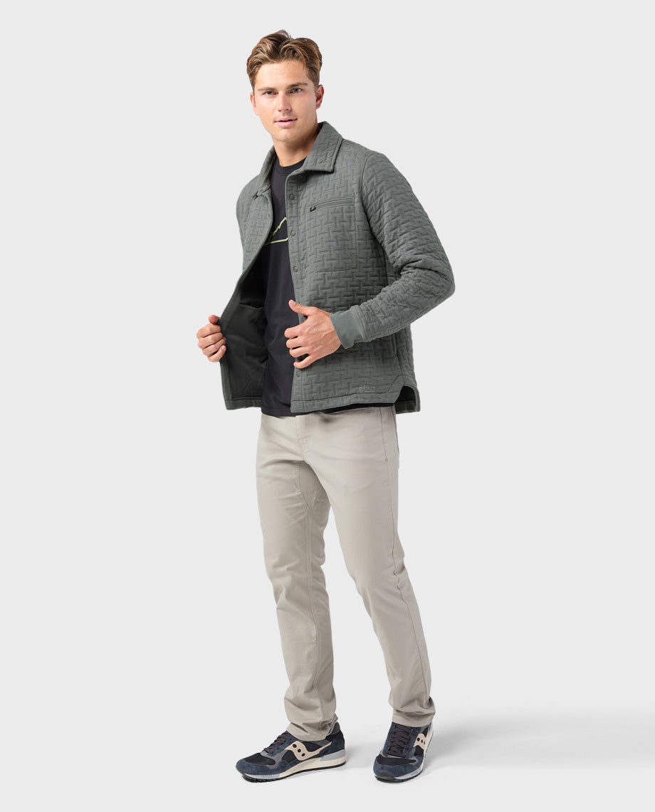 Chemise à boutons pression pour homme