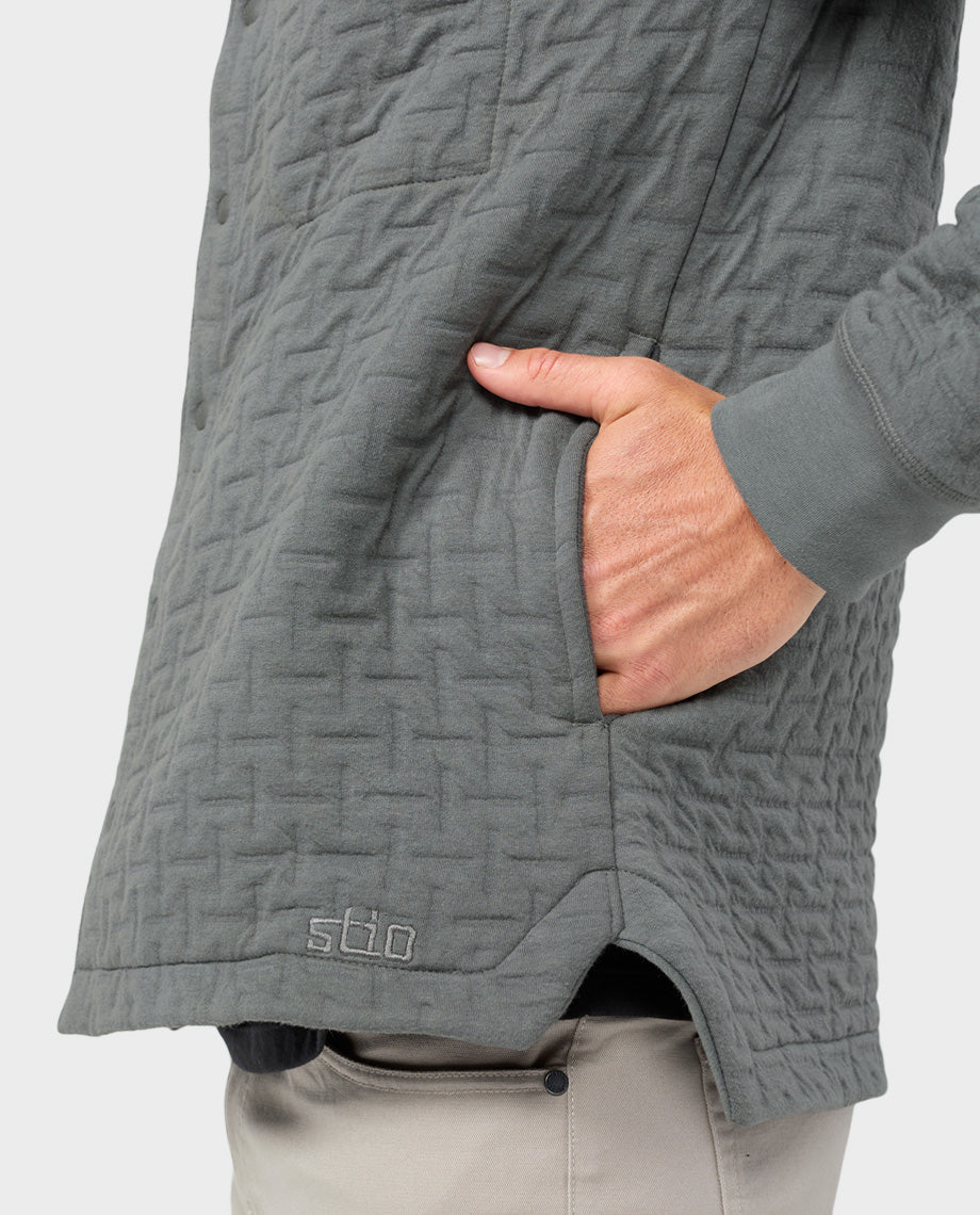 Chemise à boutons pression pour homme