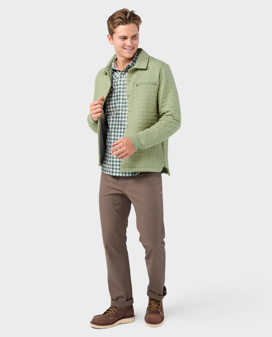 Chemise à boutons pression pour homme