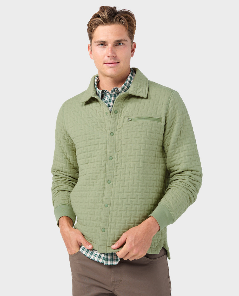 Chemise à boutons pression pour homme