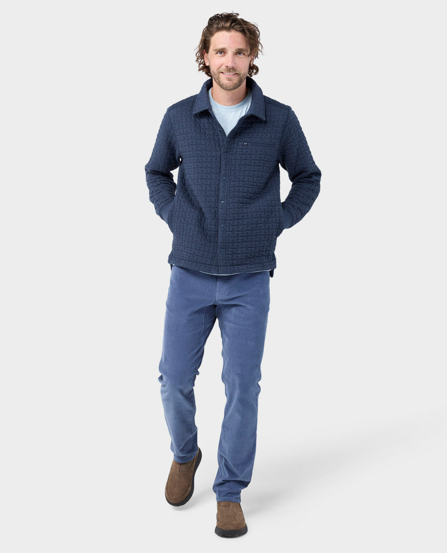 Chemise à boutons pression pour homme